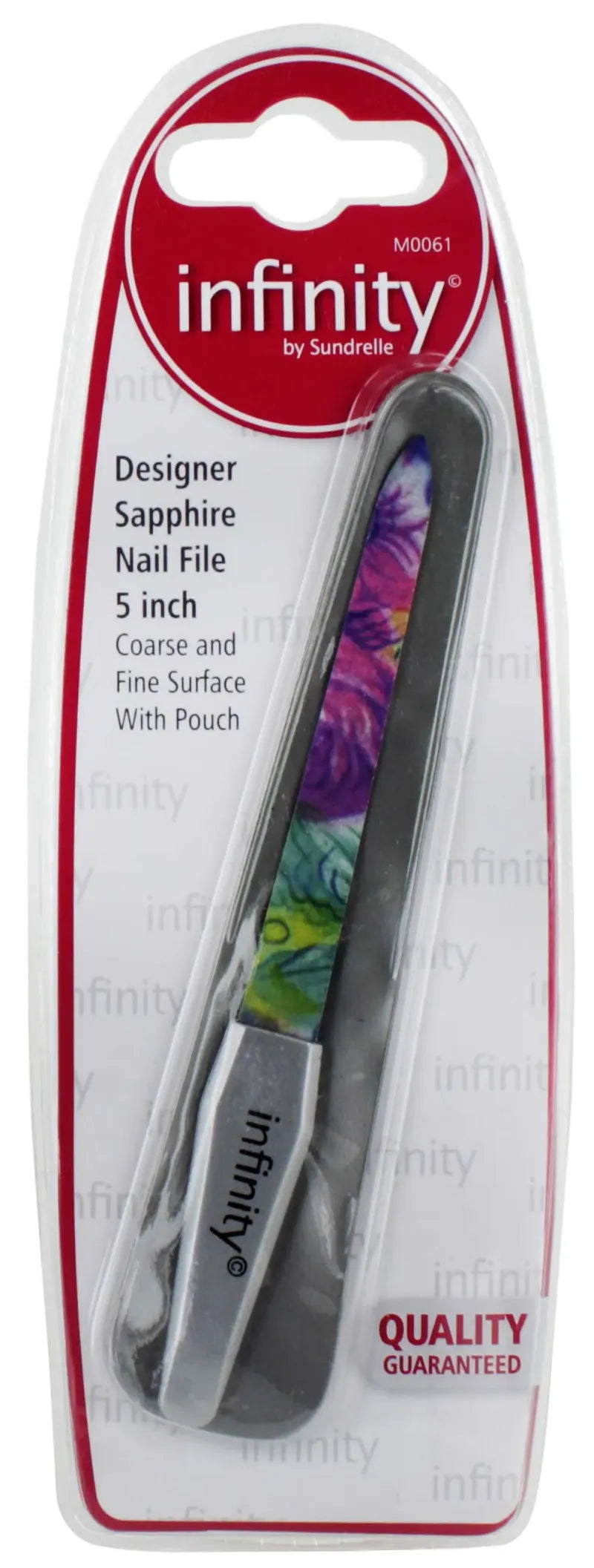 Infinity Floral Sapphire File Sml (Pack of 6)