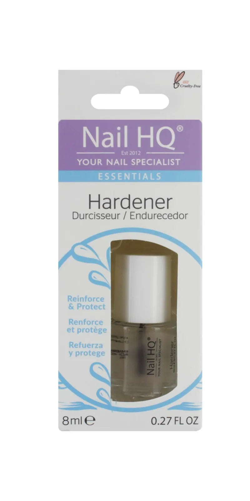 Nail Hq Nail Hardener 8ML 80 46 402 (Pack of 6)