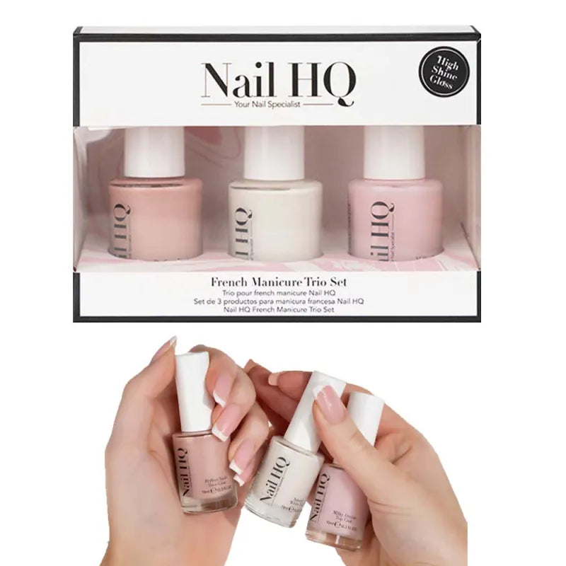 Nail Hq French Manicure Trio Set 80 45 361 (Pack of 6)