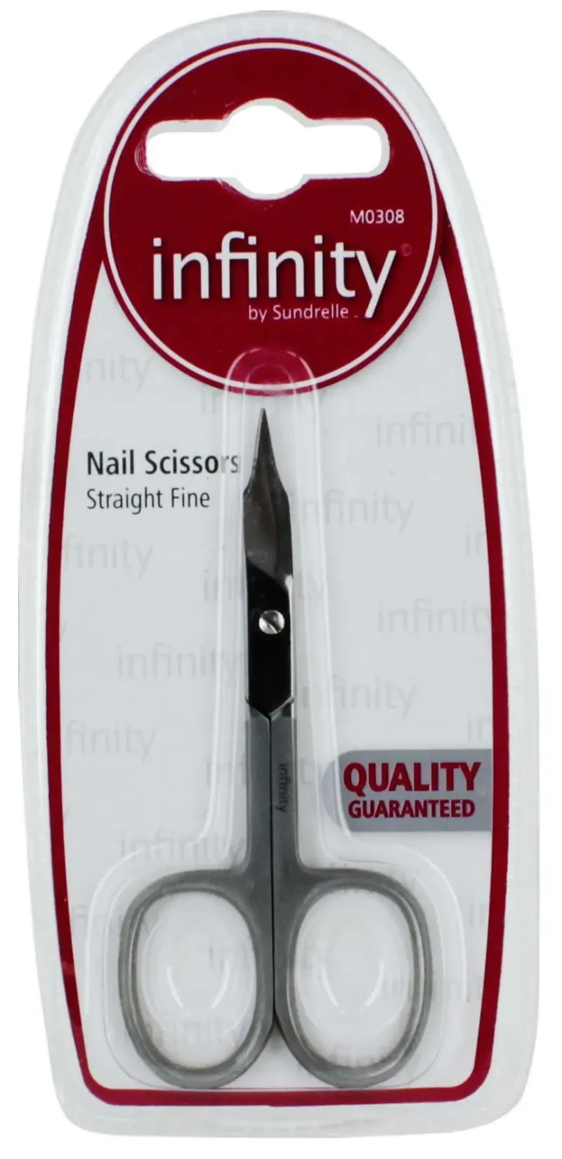 Infinity Nail Scissors Straight Fine (Pack of 6)