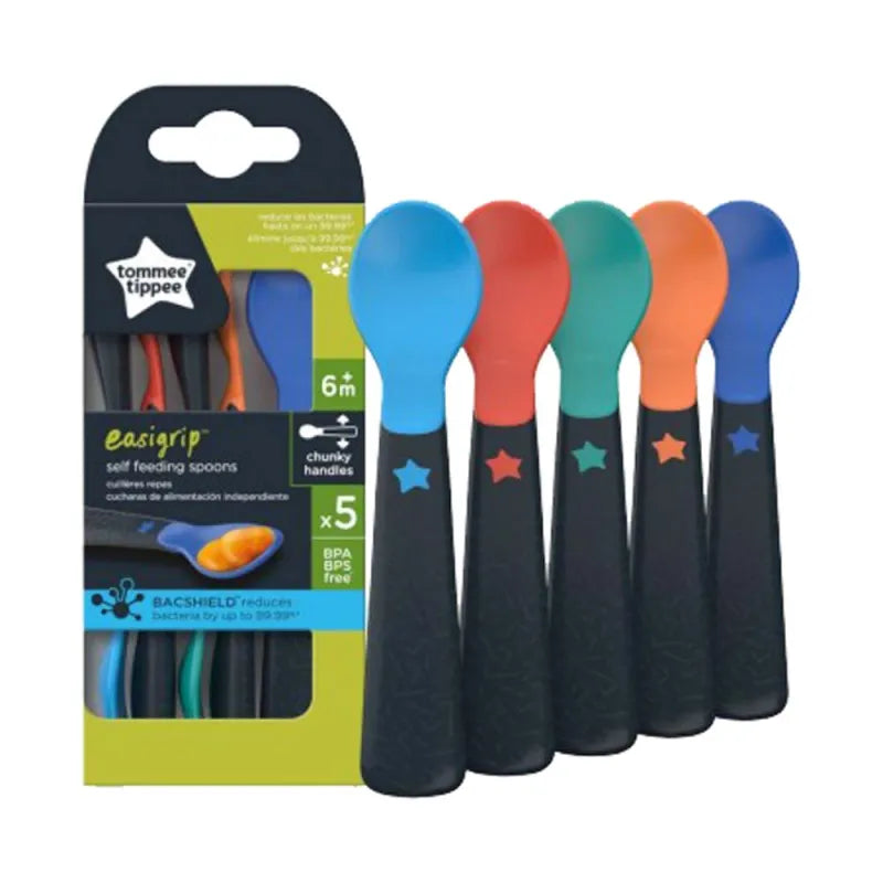 44718902 Tt Self Feeding Spoons X6 (Pack of 6)