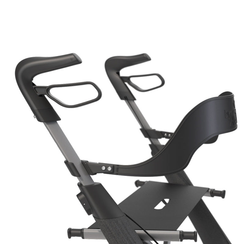 byACRE Nordic Pioneer Backrest - Close-Up on Black Rollator