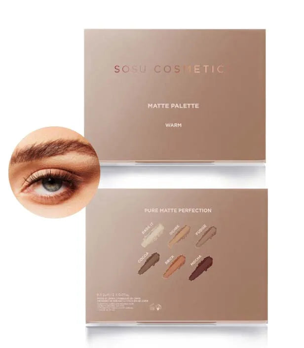 Sosu Matte Palette Warm (Pack of 12)