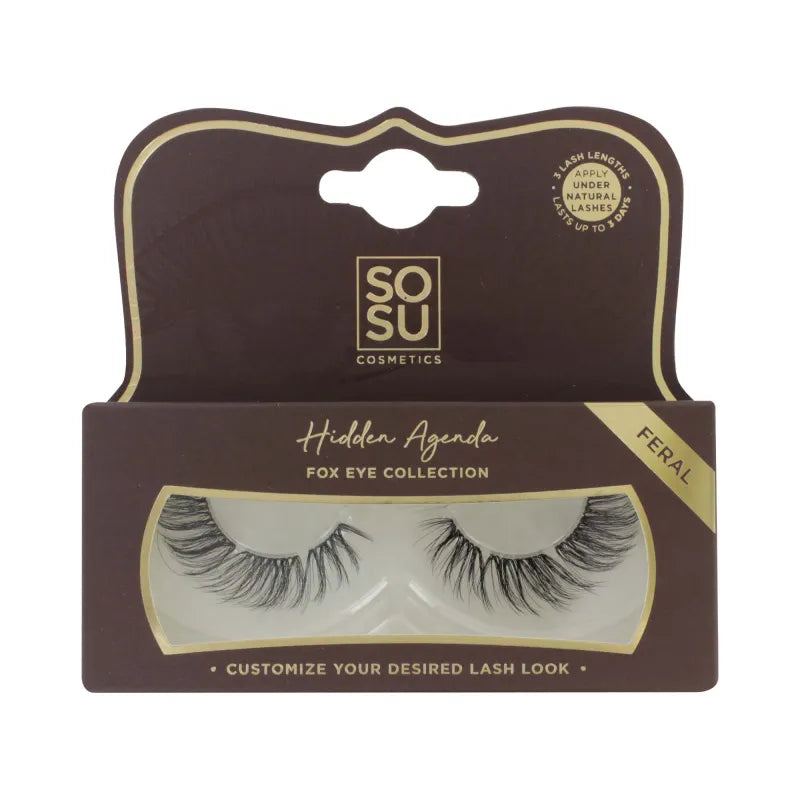 Sosu Fox Eye Lashes Feral (Pack of 6)