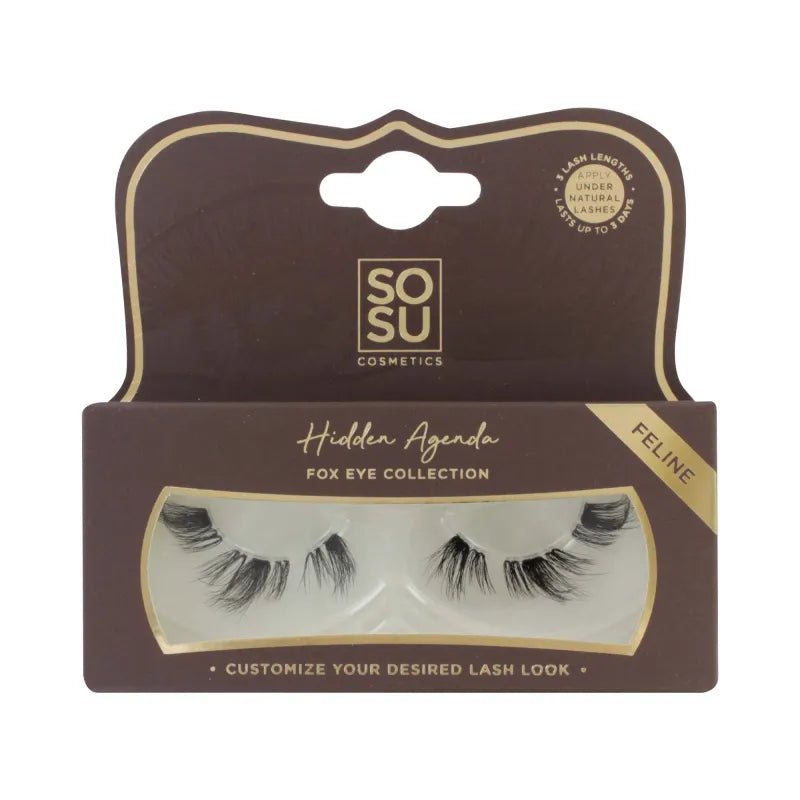 Sosu Fox Eye Lashes Feline (Pack of 6)