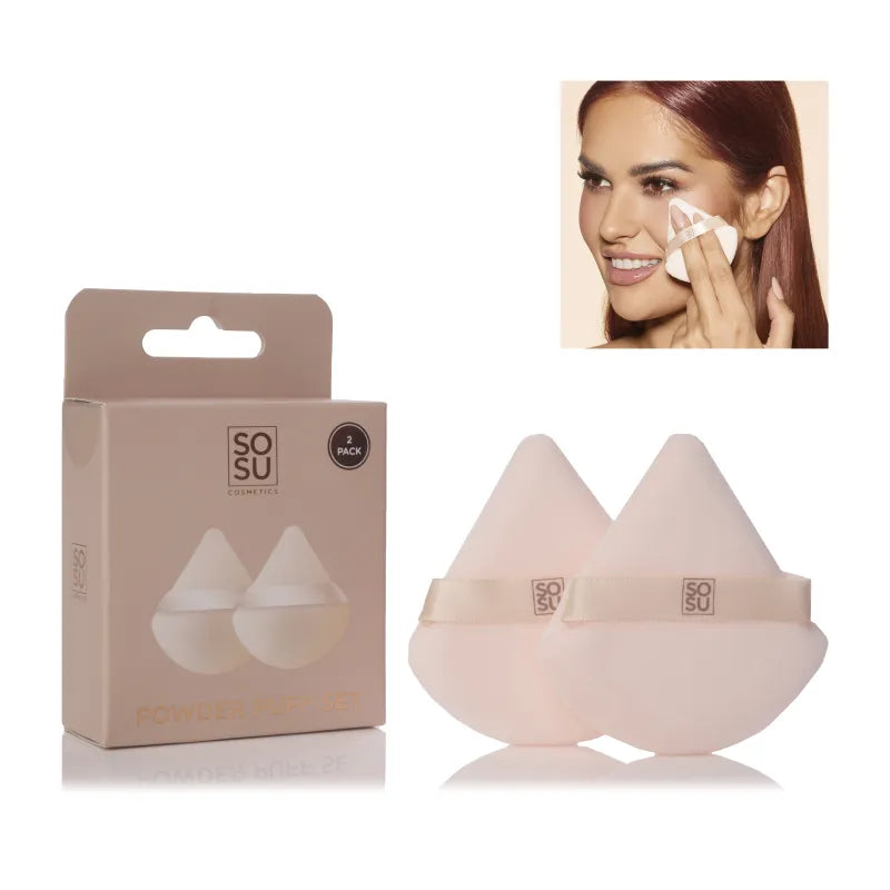 Sosu Powder Puff 2 Pack (Pack of 6)