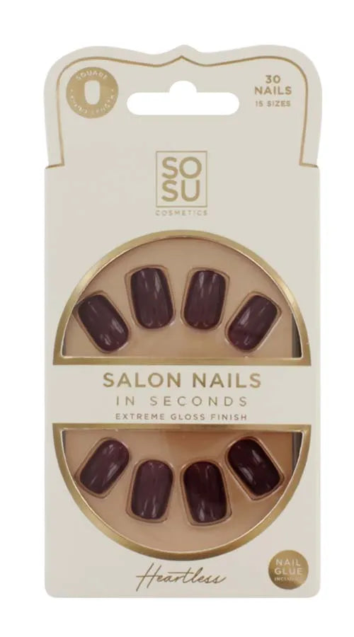 Sosu False Nails Heartless (Pack of 6)