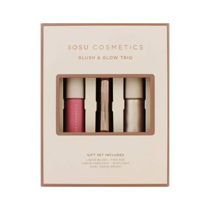 Sosu Pink Pop Blush 3Pce Gift Set (Pack of 4)