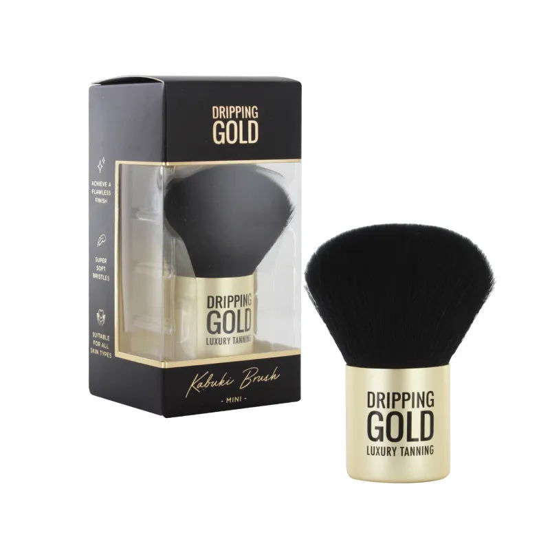 Dripping Gold Mini Kabuki Brush (Pack of 6)