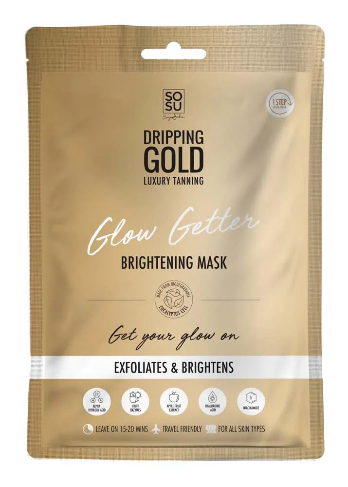 Dripping Gold Glow Getter Sheet Mask (Pack of 6)