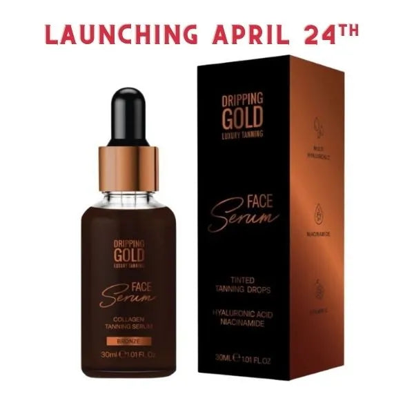 Dripping Gold Bronze Face Tanning Serum 30ML (Pack of 8)