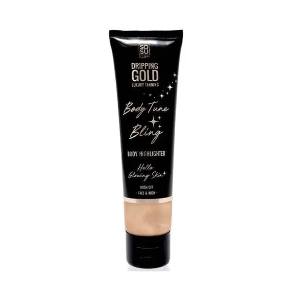 Sosu Dripping Gold Body Tune Bling Highlighter 100ML (Pack of 6)