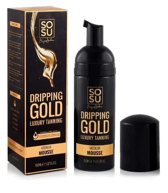 Sosu Dripping Gold Medium Mousse 150ML (Pack of 6)