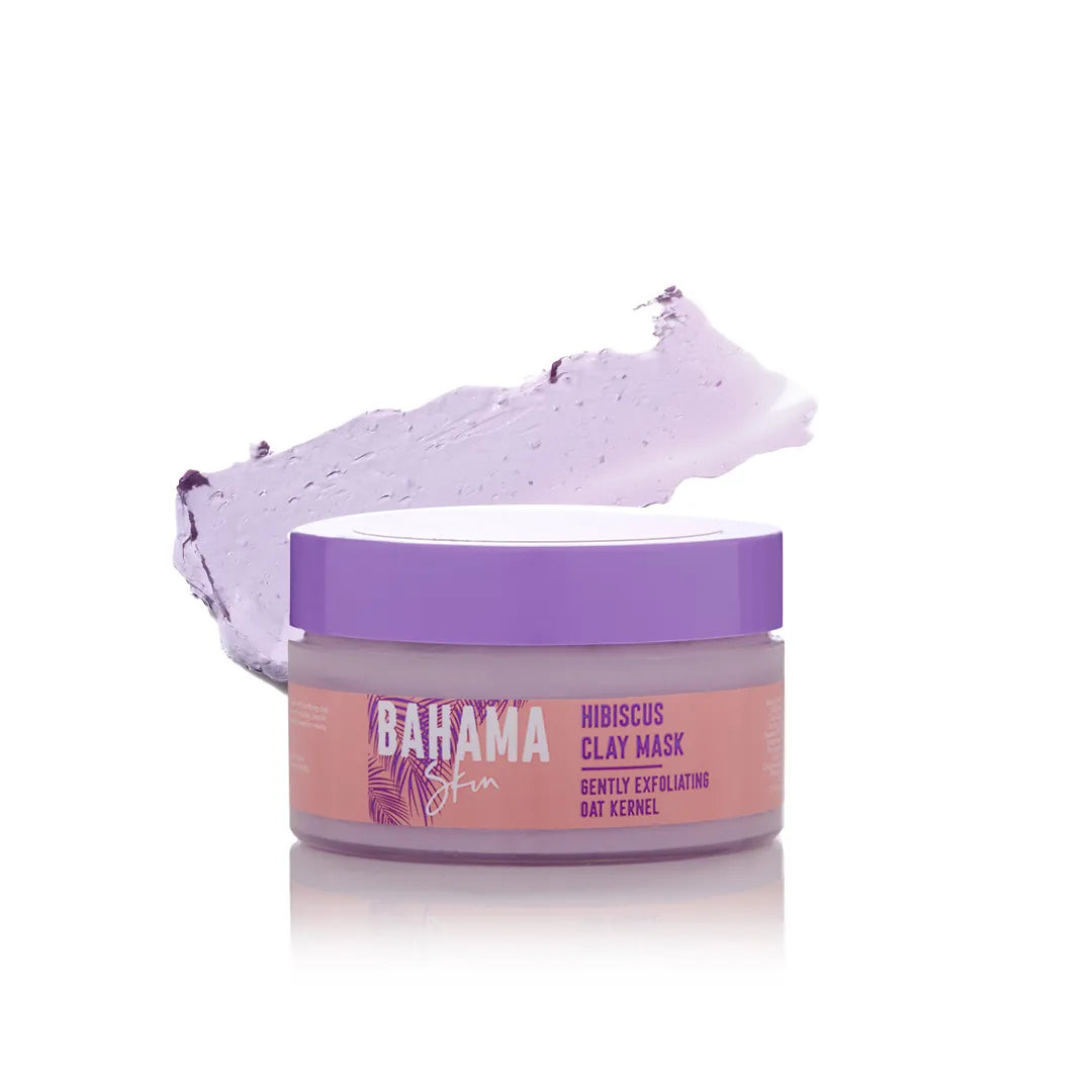 Bahama Hibiscus Clay Exfoliating Face Mask 50ML (Pack of 6)