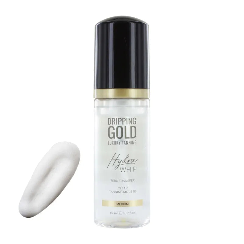 Dripping Gold Medium Hydra Whip Clear Mousse 150ML (Pack of 6)
