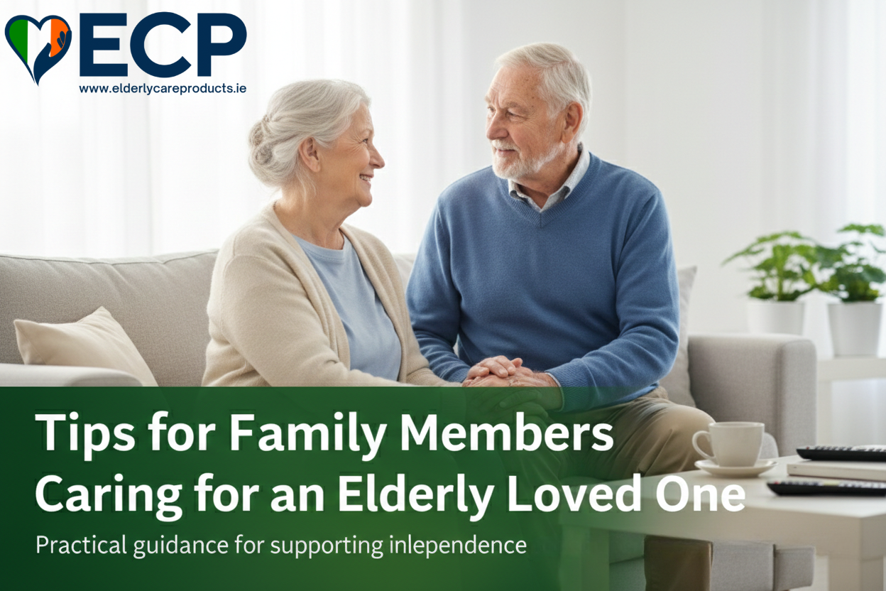 Tips for Family Members Caring for an Elderly Loved One