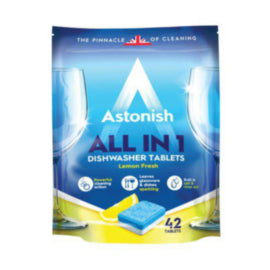 Astonish All in 1 Dishwasher Tablets Blue – dishwasher detergents & additives
