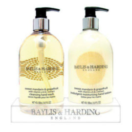 Baylis and Harding Mandarin and Grapefruit Wash and Lotion Set – cleaning & hygiene supplies