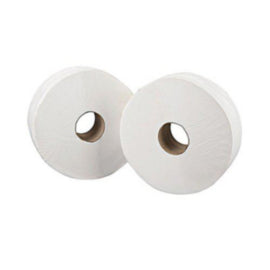 Mini Jumbo White 2-Ply Toilet Roll 150m Pack of 12 – toilet tissue & rolls