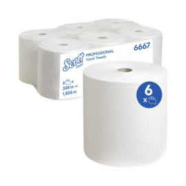 Scott 1-Ply Ultra Hand Towel Roll 304m – hand towels & centrefeed rolls
