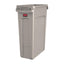 Rubbermaid Slim Jim Bin with Venting Channels Beige 87Ltr – cleaning & hygiene supplies