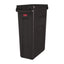 Rubbermaid Slim Jim Bin with Venting Channels Brown 87Ltr – cleaning & hygiene supplies