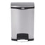 Rubbermaid Slim Jim Step-On Pedal Bin Stainless Steel 50Ltr – waste bins & containers