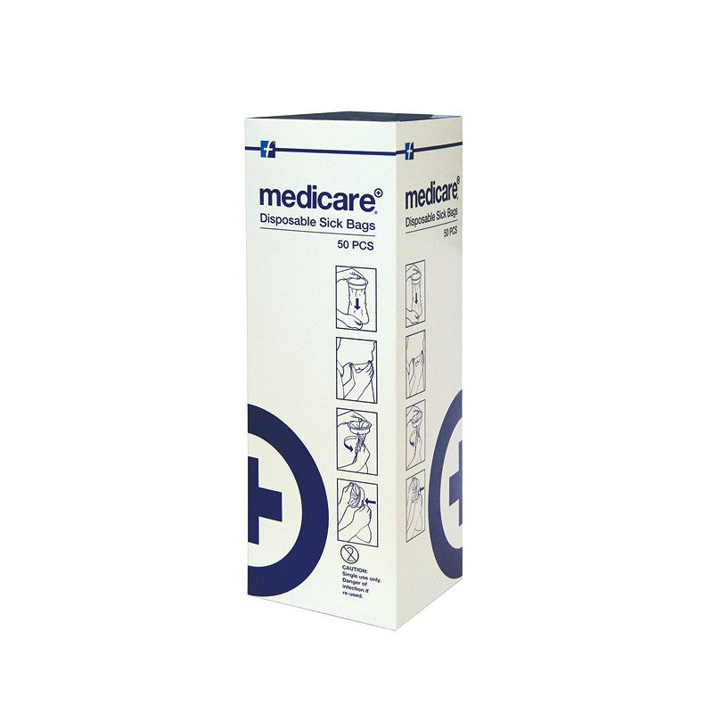 Medicare Sick Bags - Box of 50