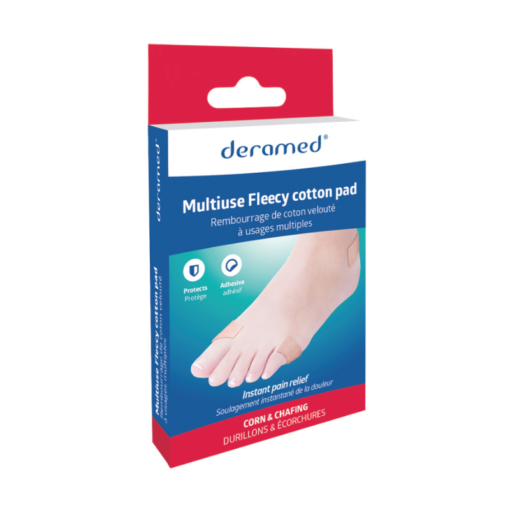 Deramed Multiuse Fleecy Cotton Pad - product photo