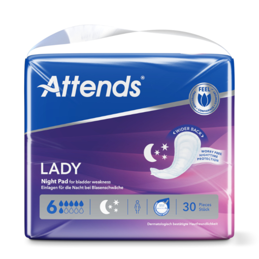 Attends Lady Night Pad - product photo