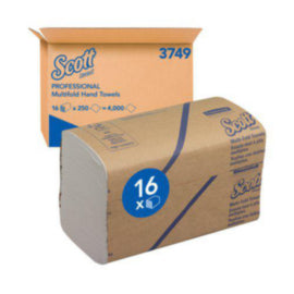 Scott Multifold Hand Towels 250 Sheet White – hand towels & centrefeed rolls