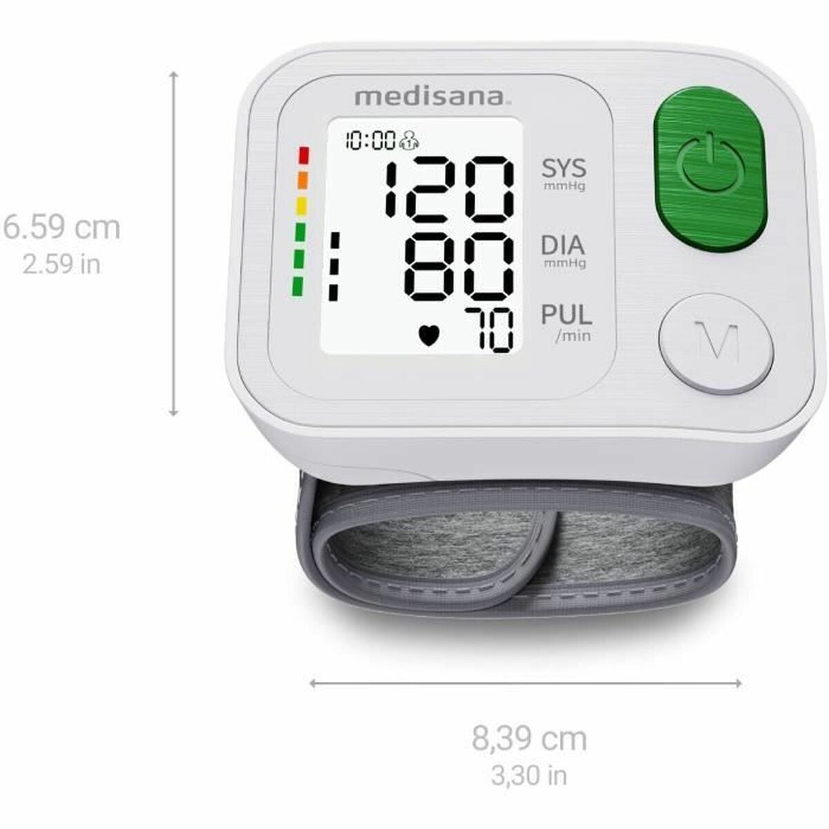 Medisana BU 512 Arm Blood Pressure Monitor – Home Blood Pressure Monitor for Seniors | Easy-Read Upper Arm Cuff