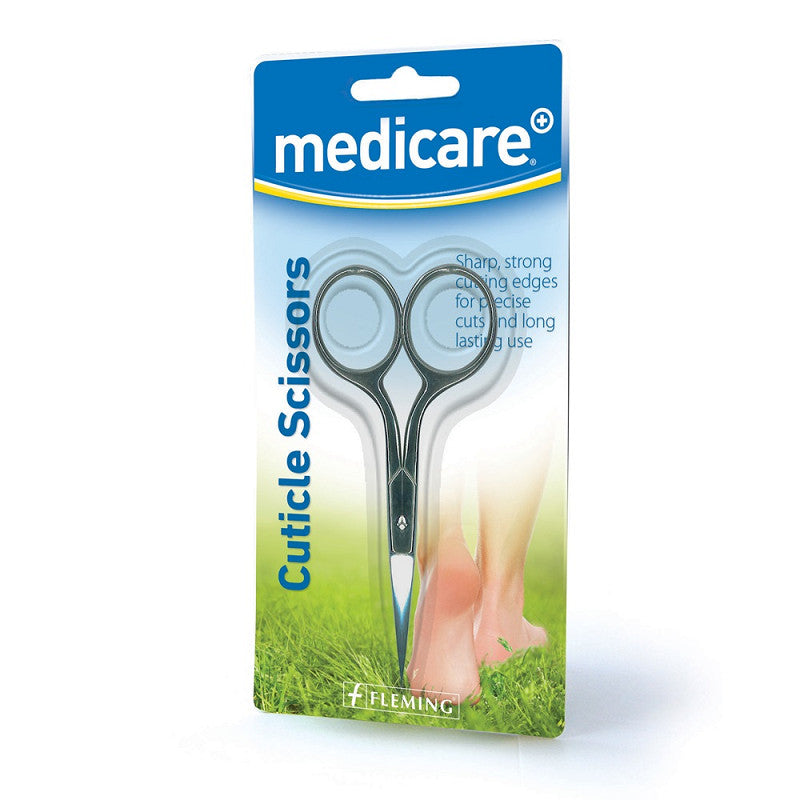 Medicare straight cuticle scissors stainless steel ambidextrous – precise cuticle trimming tool