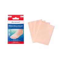 Deramed Multiuse Fleecy Cotton Pad - detail view