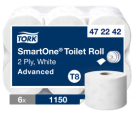 Tork Smartone Toilet Roll 2 Ply 207m T8 – toilet tissue & rolls