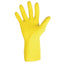 MAPA Vital 124 Liquid-Proof Light-Duty Janitorial Gloves Yellow Medium – gloves & hand protection