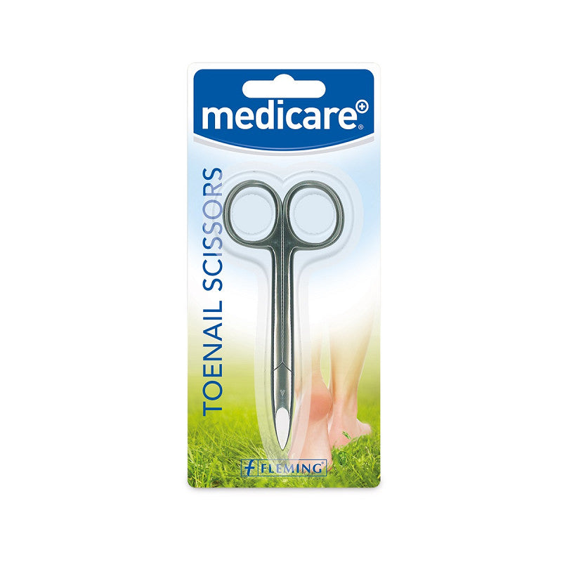 Medicare stainless steel toenail scissors – sharp blades for thick toenail and fingernail cutting