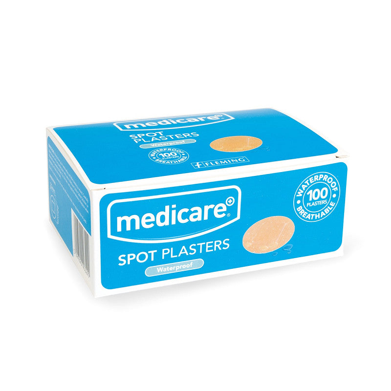 Medicare Waterproof Spot Plasters 100's