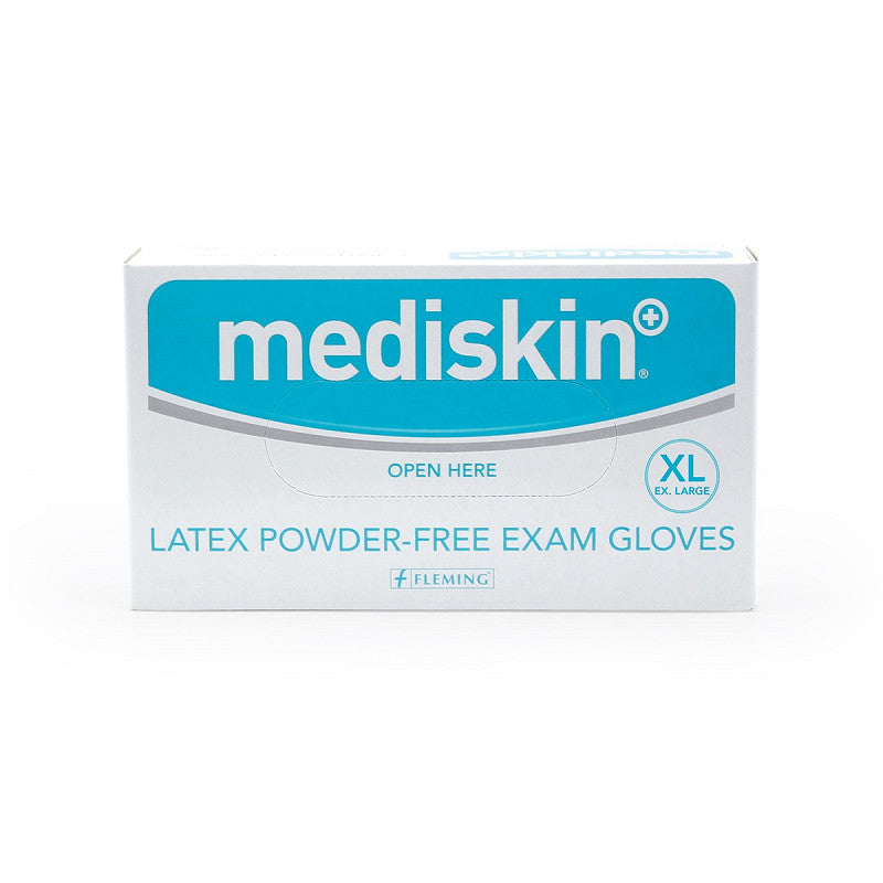 Mediskin Latex Gloves Powderfree Ex Large (95's)