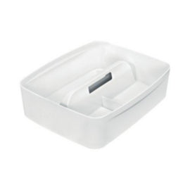 Leitz Mybox Org Tray/Hndl Lge White – cleaning & hygiene supplies