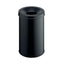 Durable Metal Waste Bin with Fire Extinguishing Lid 30 Litre Black – waste bins & containers