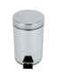 Probbax Round Pedal Mirror Stainless Steel Bin 5L 1 – cleaning & hygiene supplies