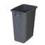 Probbax Rectangular Recycling Grey Bin – cleaning & hygiene supplies