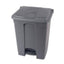 Probbax Rectangular Pedal Polypropylene Grey Bin 70L – cleaning & hygiene supplies