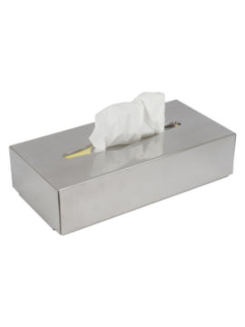 Probbax Tissue Paper Dispenser Satin Stainless Steel – cleaning & hygiene supplies