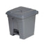Probbax Rectangular Pedal Bin Polypropylene Grey 30L – waste bins & containers