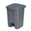 Probbax Rectangular Pedal Polypropylene Grey Bin 45L – cleaning & hygiene supplies