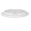 Probbax Snap On Lid Fits 85l round container white – cleaning & hygiene supplies