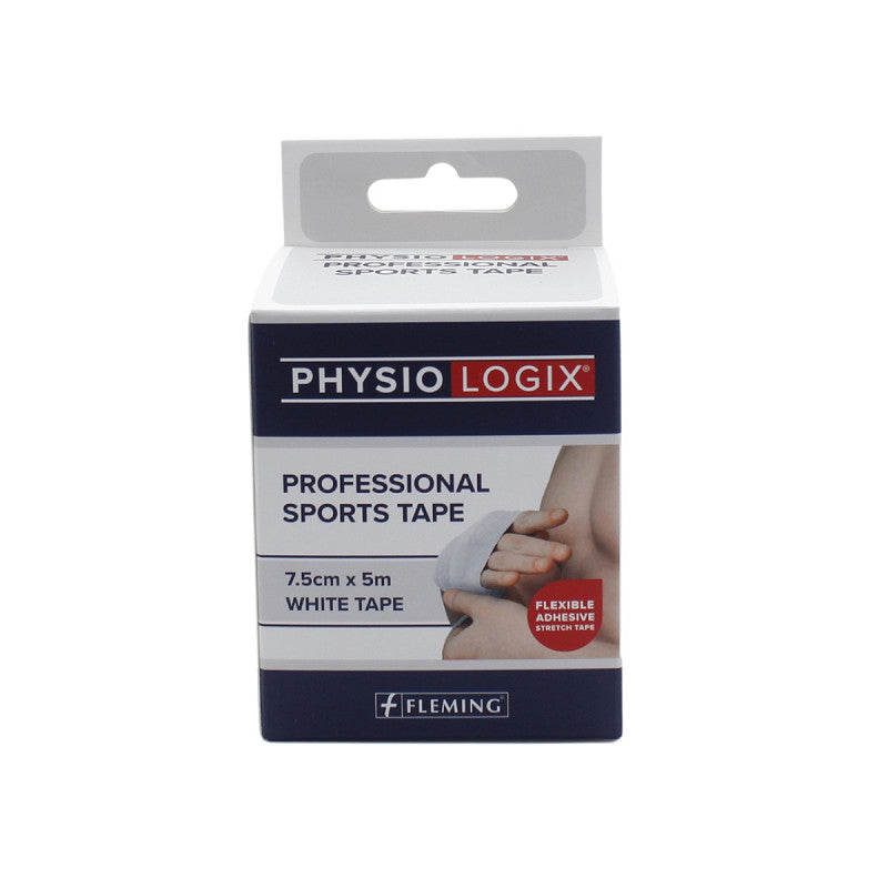 Physiologix Sports Tape 7.5cm x 5m - White
