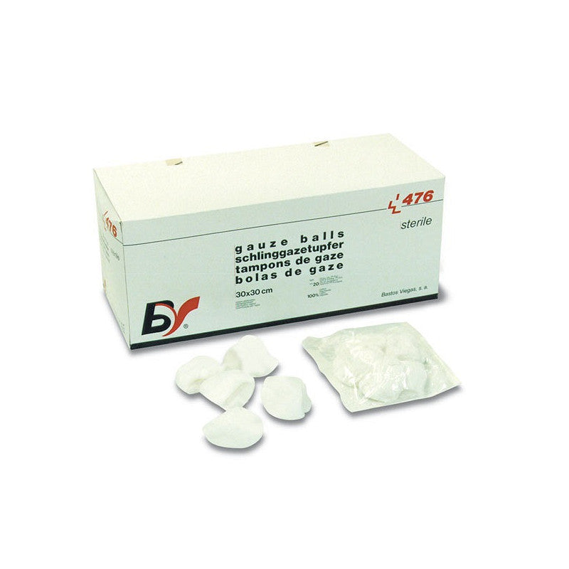 Bv Sterile Gauze Balls 55 x 70cm (pk 20 x 5's)